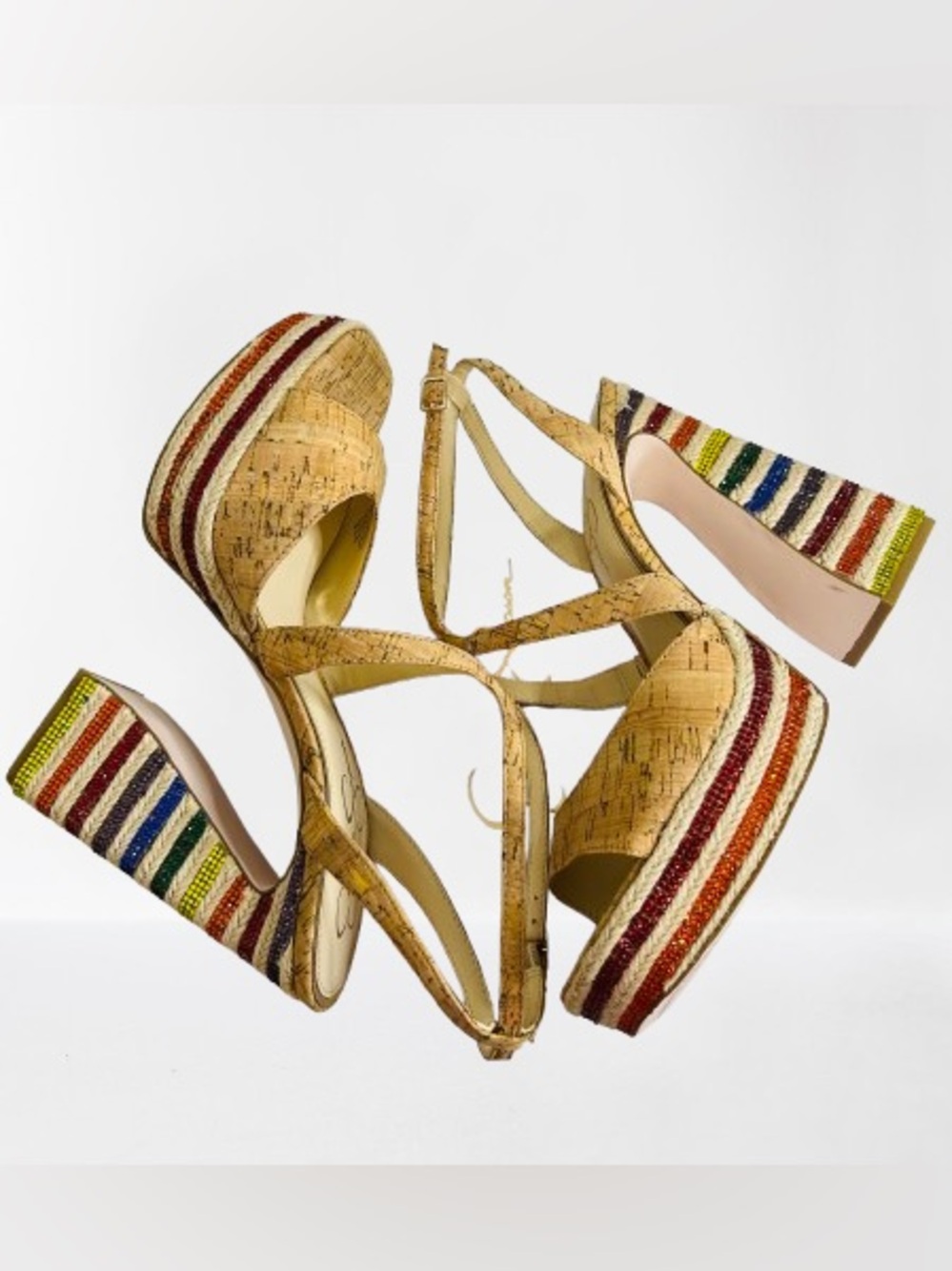 Jessica Simpson Women’s Dosia Strappy Platform Dress Sandals - Picture 15 of 15